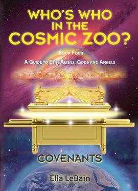 The book cover of Who’s Who in the Cosmic Zoo A guide to ETs, Aliens, Gods, and Angels